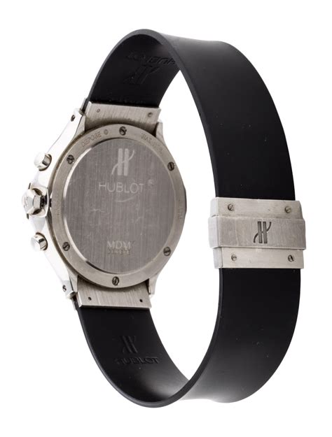 hublot mdm rubber strap|hublot strap size chart.